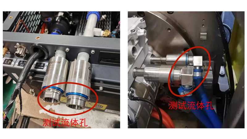 格雷希爾G70系列密封測(cè)試接頭在生產(chǎn)線上的使用