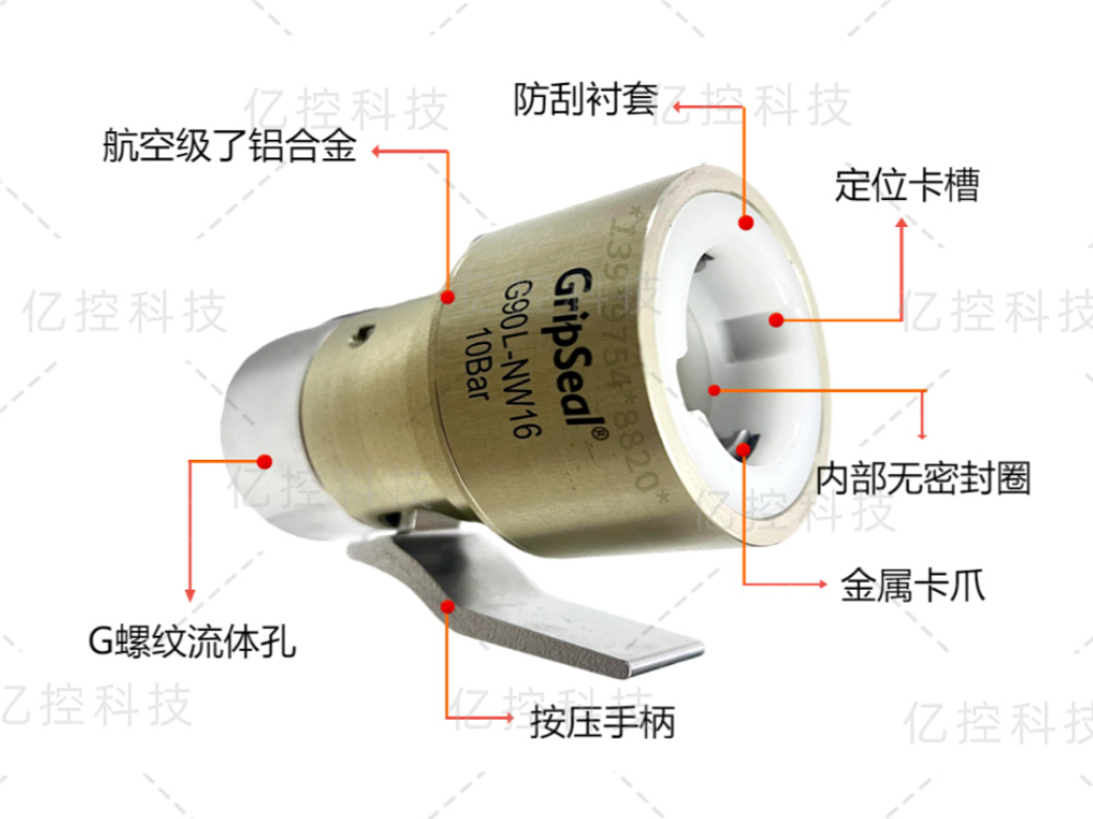 氣密測(cè)試快速密封連接器在新能源汽車VDA-NW接口的應(yīng)用案例分析