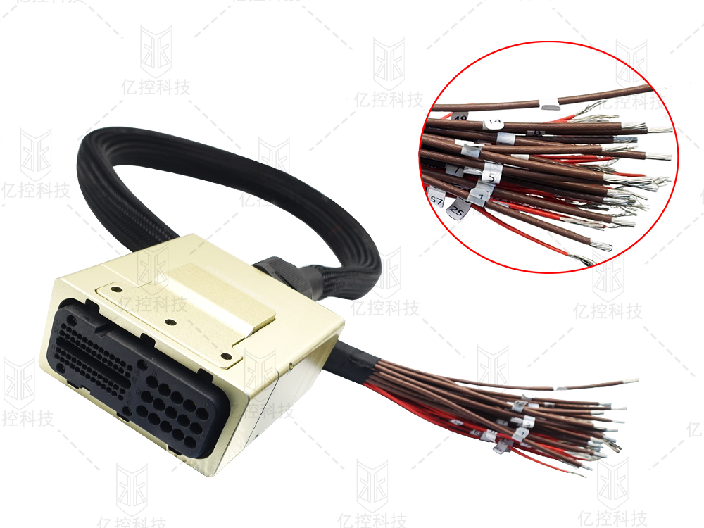E10系列信號接口電測試連接器，應用于新能源汽車的DCR測試和EOL測試